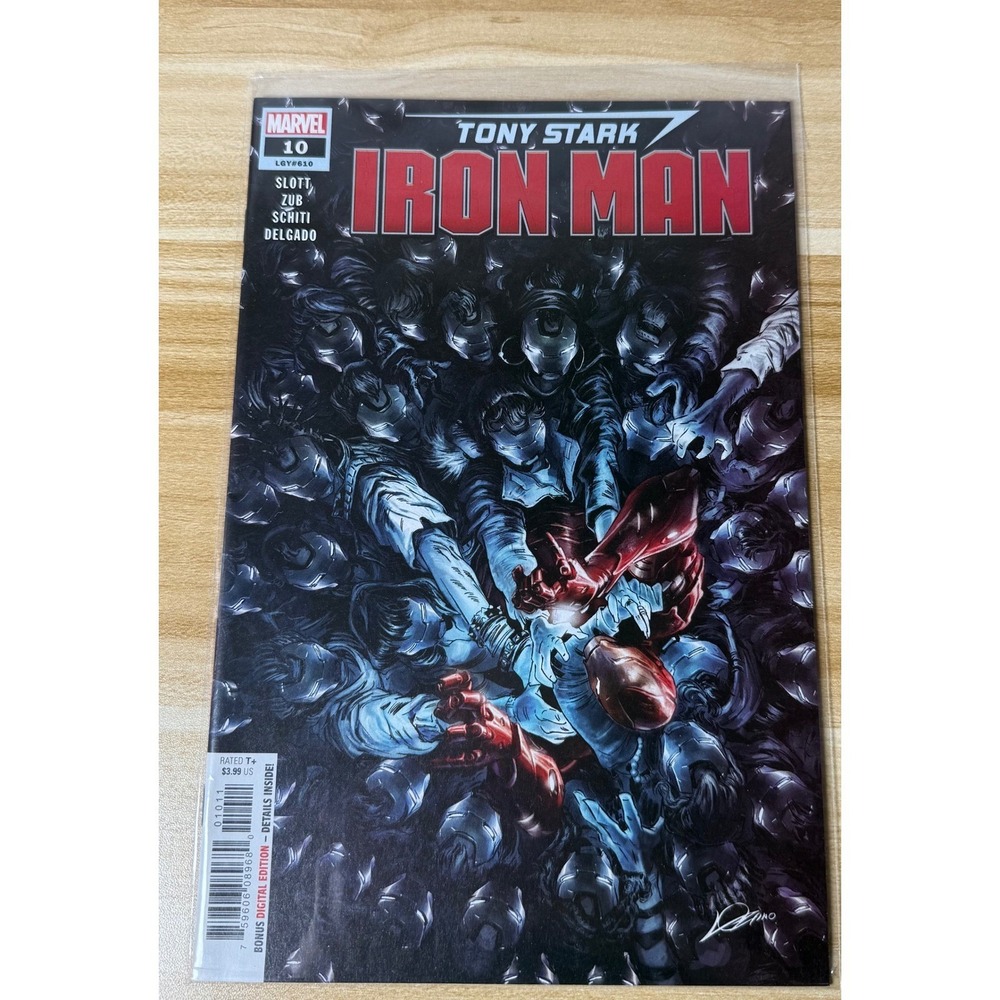 Tony Stark Iron Man #10 Marvel Comic Book Slott Zub 2019